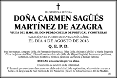 Carmen Sagüés Martínez